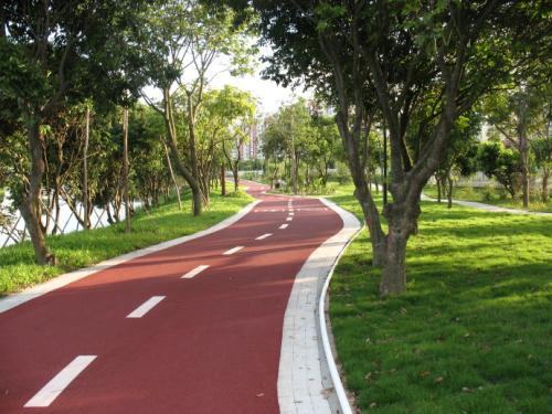 彩色瀝青路面